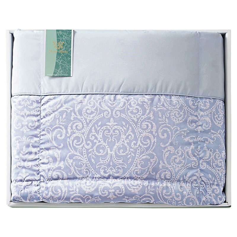 洗える羽毛肌掛けふとん 新品未使用品 Monte branc 洗える羽毛肌掛けふとん・ダウンケット 日本製ダックダウン85