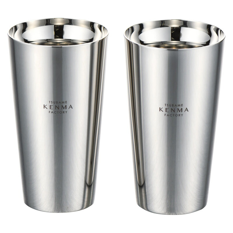 燕研磨ファクトリー ステンレスダブルタンブラー320ml 2P (ME-7355)