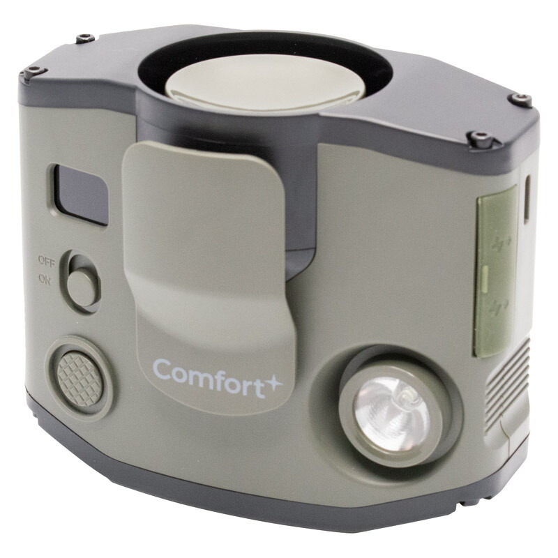 Comfort+ 多機能携帯ファン Buwatto(ブワット) モスグリーン (AFW-4G)
