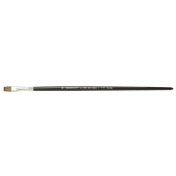 REMBRANDT レンブラント油彩画筆240 ピュアレッドセーブル/フラット T909-240-10(10号) 495710