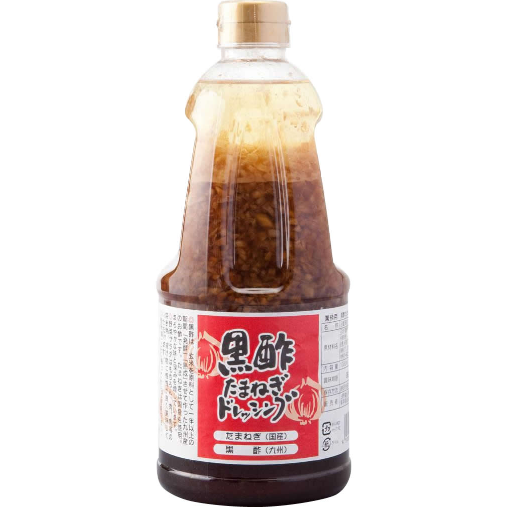 日本限定 業務用黒酢たまねぎドレッシング 1L×6本 ラッピング不可 代引不可 同梱不可 fucoa.cl