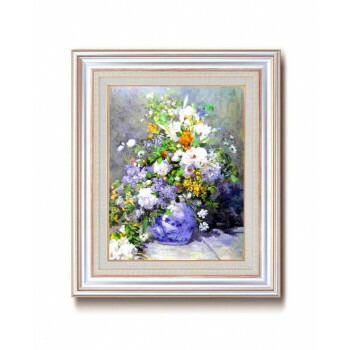 ルノワール名画額F6AS 1733440・花瓶の花