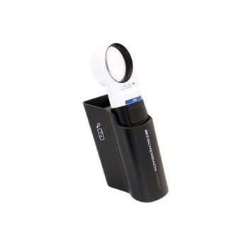 エッシェンバッハ mobiluxLED+mobase LEDワイドライトルーペ＆専用スタンド 35mmΦ(7倍) 1511-7M｜イースクエア