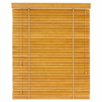 大島屋 バンブーS字ブラインド クラシカルウェーブ 室内用 002(ナチュラル) 約88×108cm [ラッピング不可][代引不可][同梱不可]