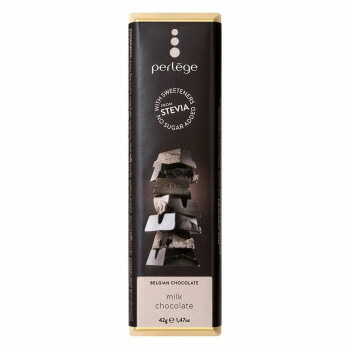 perlege(ペルレージュ) ステビア ミルクチョコ 42g&times;15個セット [ラッピング不可][代引不可][同梱不可]｜イースクエア