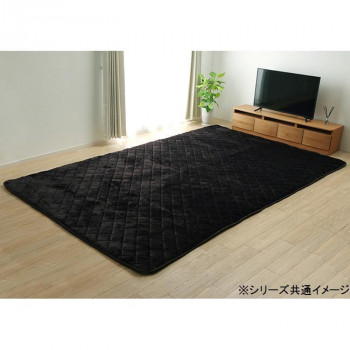 こたつ敷き布団 長方形 幅広ラグ 約220&times;400cm ブラウン 6026219 [ラッピング不可][代引不可][同梱不可]｜イースクエア