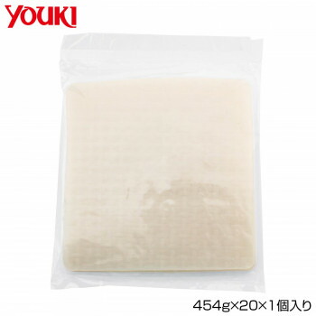 ユウキ食品 角型ライスペーパー ユウキ食品 惣菜 送料無料 ラッピング不可 代引不可 同梱不可 イースクエア その他 454g 1個入り 2104 Youki