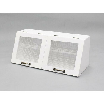 生まれながら木桐材の軽さ木製Showcase  W60H25糎 白いこと CFB-602525W [ラッピング不可][代引不可][同梱不可]