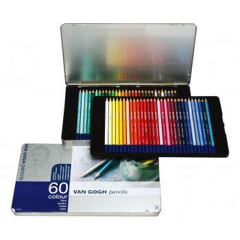 ヴァンゴッホ色鉛筆60色セット(メタルケース入り)T9773-0065 157380