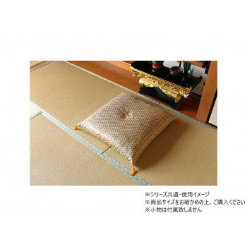 日本製 御前座布団 金襴 仏前 約70&times;70cm 1131660013102 [ラッピング不可][代引不可][同梱不可]｜イースクエア