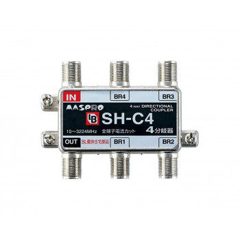 4分岐器 BL型(CATV・VU・BS・CS 3224MHz対応) SH-C4