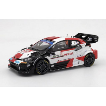 KBモデル トヨタ GR ヤリス Rally1 2位 23ラリージャパン 17 S.Ogier 1/43スケール RAM24SP001A