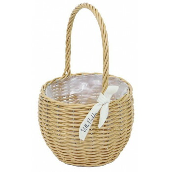 楽天市場】村田屋産業 PPラタンバスケット Natural S 3167 : ライフ