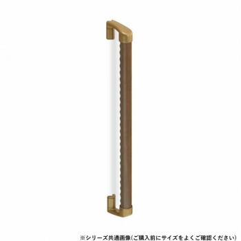 シロクマ か細い出隅靨手摺り AG/Mオーク材 BR-598 600粍