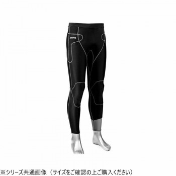 SDW-3060B プロテクターインナーパンツ サマー (吸水速乾・抗菌) ブラック/ガンメタ LL SDW3060B-LL