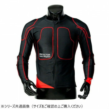 NANKAI プロテクターインナージャケット (サーモトロン) Ladysサイズ SDW-6109 WM ブラック/レッド