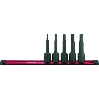 ミトロイ(MITOLOY) 1/2 ヘックスソケット パワータイプ L100ホルダーセット HPH406ML-100｜イースクエア