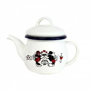 楽天市場】ポット ミッキー＆ミニー SH ホーローティーポット
