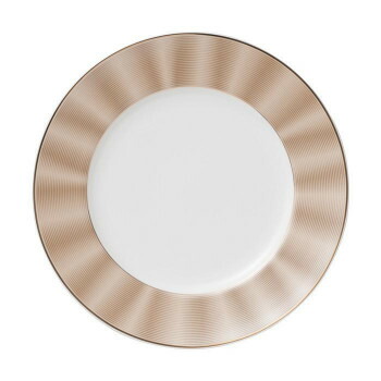 NIKKO(ニッコー) ELITE MODERN(エリートモダン) 24cmプレート シルクシャンパン(ゴールド) 117305-1024