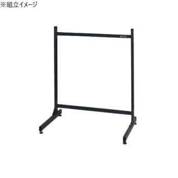 サカエ ラックシステム床置型 本体 パンチングパネル ルーバーパネル 取り付け可能 PLS-10D [ラッピング不可][代引不可][同梱不可]｜イースクエア