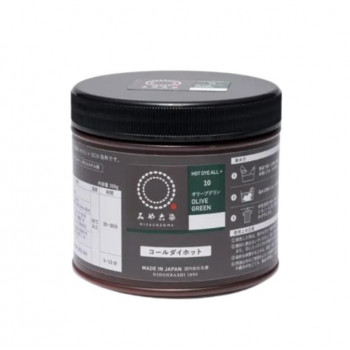 桂屋ファイングッズ みやこ染 コールダイホット 300g 10オリーブグリン