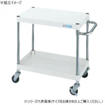 サカエ CSパールワゴン軽量タイプ パールホワイト CSP-6062LNUW [ラッピング不可][代引不可][同梱不可]｜イースクエア
