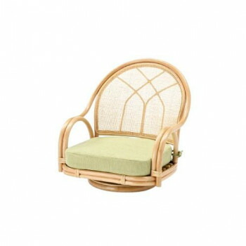 今枝商店 Romantic Rattan 籐回転座椅子 ロータイプ S360 [ラッピング不可][代引不可][同梱不可] 14,947円