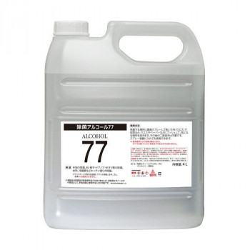 RISDAN リスダンケミカル 除菌用気違い水調合剤 除菌気違い水77 4L [ラッピング不可][代引不可][同梱不可]