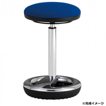 藤沢工業(TOKIO) スイングスツール MSH-20 ブルー [ラッピング不可][代引不可][同梱不可]