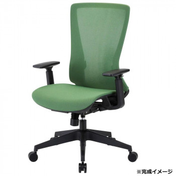 藤沢工業(TOKIO) オフィスチェア FCM-71 グリーン [ラッピング不可][代引不可][同梱不可]