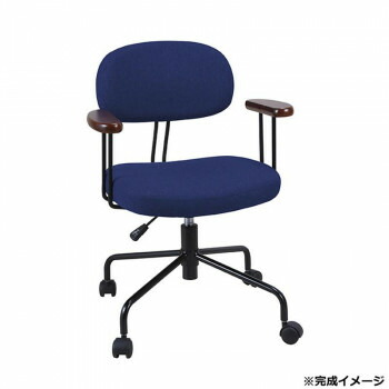 藤沢工業(TOKIO) オフィスチェア OCQ23FF ネイビー [ラッピング不可][代引不可][同梱不可]
