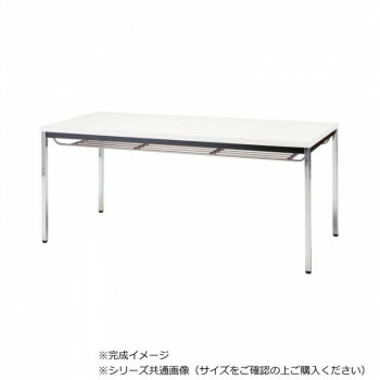 藤沢工業(TOKIO) ミーティングテーブル TDW-1560TK ホワイト [ラッピング不可][代引不可][同梱不可]