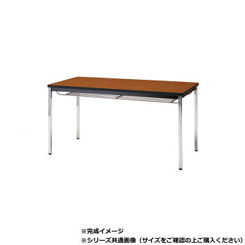 藤沢工業(TOKIO) ミーティングテーブル TDWS-1560TK チーク [ラッピング不可][代引不可][同梱不可]｜イースクエア