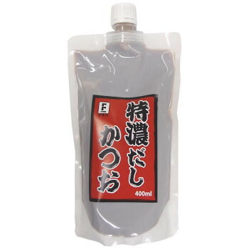 フタバ 特濃だし かつお 400ml&times;12袋 8335 [ラッピング不可][代引不可][同梱不可]｜イースクエア