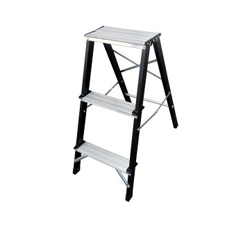 アルミス タフステップ3段 ASF-3BK (4535601036517) 4個セット [ラッピング不可][代引不可][同梱不可]｜イースクエア 25,815円