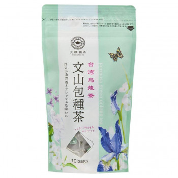久順銘茶 1杯用ティーバッグ 中国茶 文山包種茶 ぶんざんほうしゅちゃ (2g×10P) 12個セット 675 [ラッピング不可][代引不可][同梱不可]