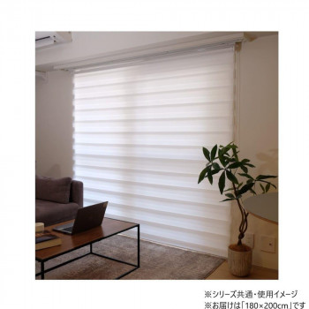 30000008 トーソー(TOSO) 調光ロールスクリーン センシア 白いこと 180X200糎 [ラッピング不可][代引不可][同梱不可]