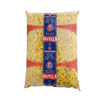 DIVELLA ディヴェッラ ショートパスタ ♯27 ペンネ・ズィーティ・リガーテ 5kg&times;3個 606-172 [ラッピング不可][代引不可][同梱不可]｜イースクエア 10,989円