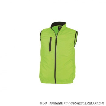 ジーベック(XEBEC) XE98010 空調服ベスト イエローグリーン L
