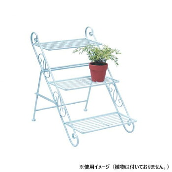 大同クラフト ガーデンインテリア ミニステップラックLB 組立式 ABMR17-50 [ラッピング不可][代引不可][同梱不可]