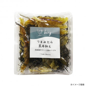 bary つまみたら昆布和え(40g)＆旨みたっぷりえびの炙り焼(35g)各12袋 [ラッピング不可][代引不可][同梱不可]