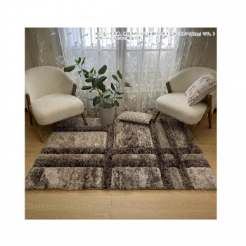ウェルトン織カーペット Place プレイス Brown ブラウン 100×140 [ラッピング不可][代引不可][同梱不可]