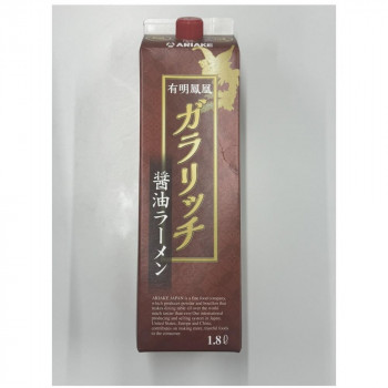 アリアケジャパン 172330 有明鳳凰 ガラリッチ油ラーメン スープ 1.8L×6
