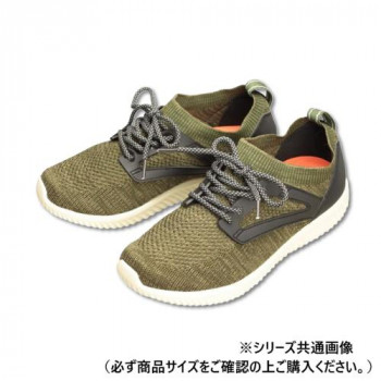 マリアンヌ製靴 ストレッチニットスニーカーWG130 カーキ L WG130