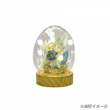 流光(りゅうこう)LEDフラワーアレンジドーム(たまご型) M ブルー 57q3008200002 4,610円
