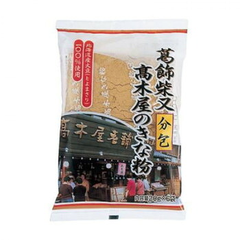 川光 葛飾柴又・高木屋のきな粉(分包) (20gx6袋)&times;40個 0285 [ラッピング不可][代引不可][同梱不可]｜イースクエア