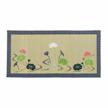 い草 目の前座蒲団・目の前全拝敷蓮華 88cm×180珊 MB003 [ラッピング不可][代引不可][同梱不可]
