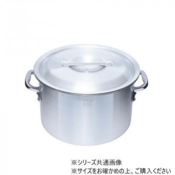 IH相応う軽銀半寸胴鍋(目盛付) 36糎 IALHZND036