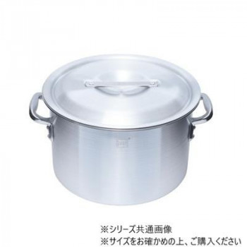 IH相応う軽銀半寸胴鍋(目盛付) 39糎 IALHZND039