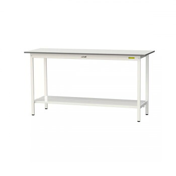 山金工業(YamaTec) SUPH-1860TT-WW ワークテーブル150シリーズ 固定式 (H950mm) 1800&times;600mm (全面棚板付) [ラッピング不可][代引不可][同梱不可]｜イースクエア